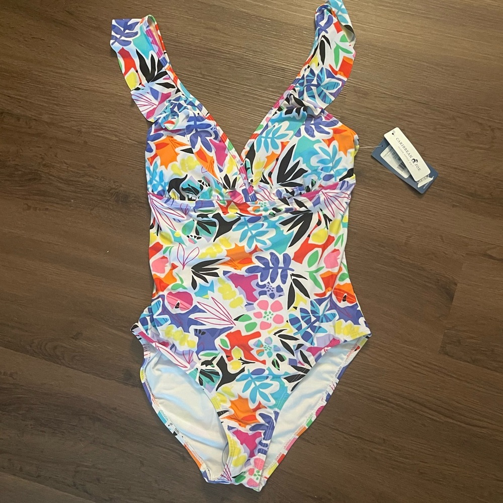 Caribbean Joe Women’s Swimsuit (12)